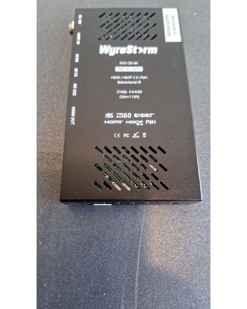 WyreStorm RXV-35-4K - Receiver - Black - Like New w/ Original Box - Image 6