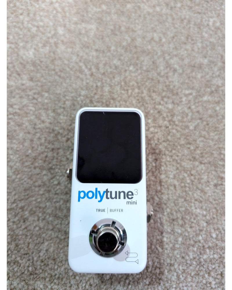 TC Electronic PolyTune 3 Mini - Guitar Tuner - White - Like New - image 5