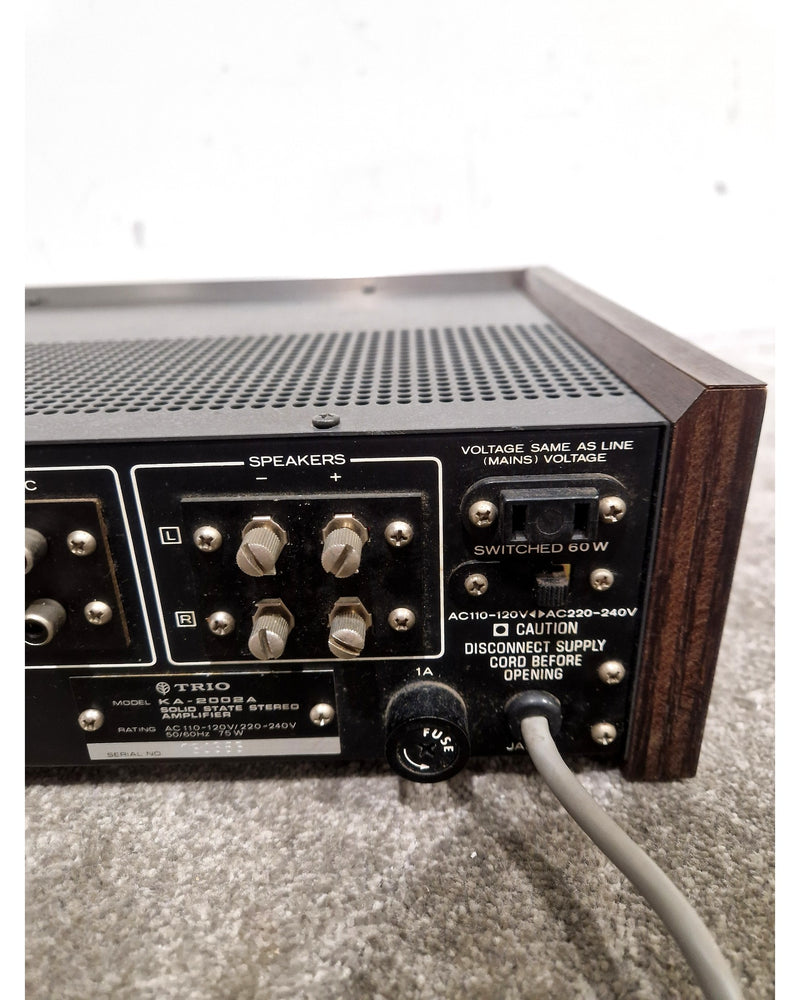 Trio KA-2002A - Stereo Amplifier - Silver - Excellent - Image 4
