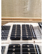 WY-SEA-KI Double Twin Neck Lap Steel Guitar 1960S - Dual Neck Design - Excellent w/ Hard Case - Image 11