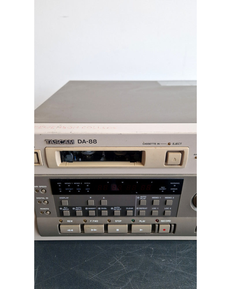 Tascam DA-88 - Multitrack Recorders - 8-Track Digital - Spares or Repair - Image 3