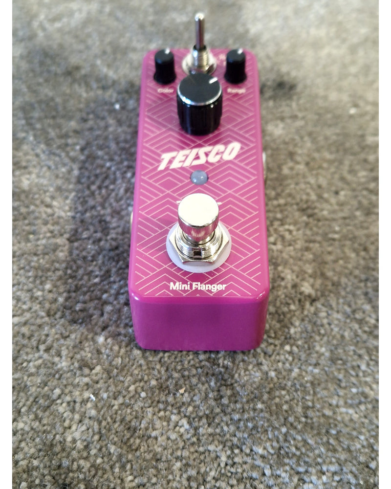 Teisco Mini Flanger - Effects Pedal - Purple - Excellent w/ Original Box - Image 11