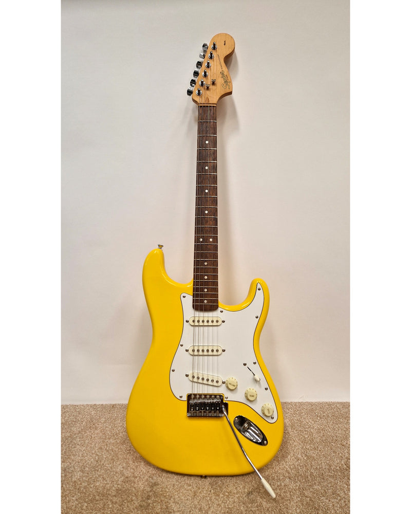 Squier Affinity Stratocaster Indonesia - Electric Guitars - Yellow - Very Good - Image 2