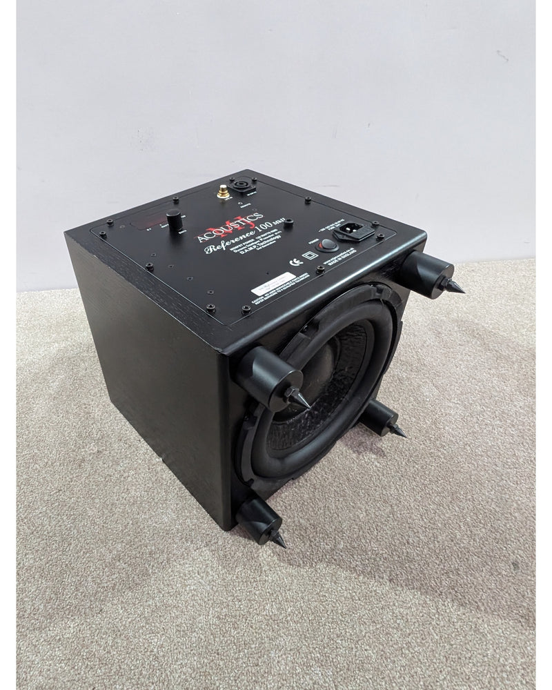 MJ Acoustics Reference 100 MkII - Subwoofer - Black Woodgrain - Very Good - image 13