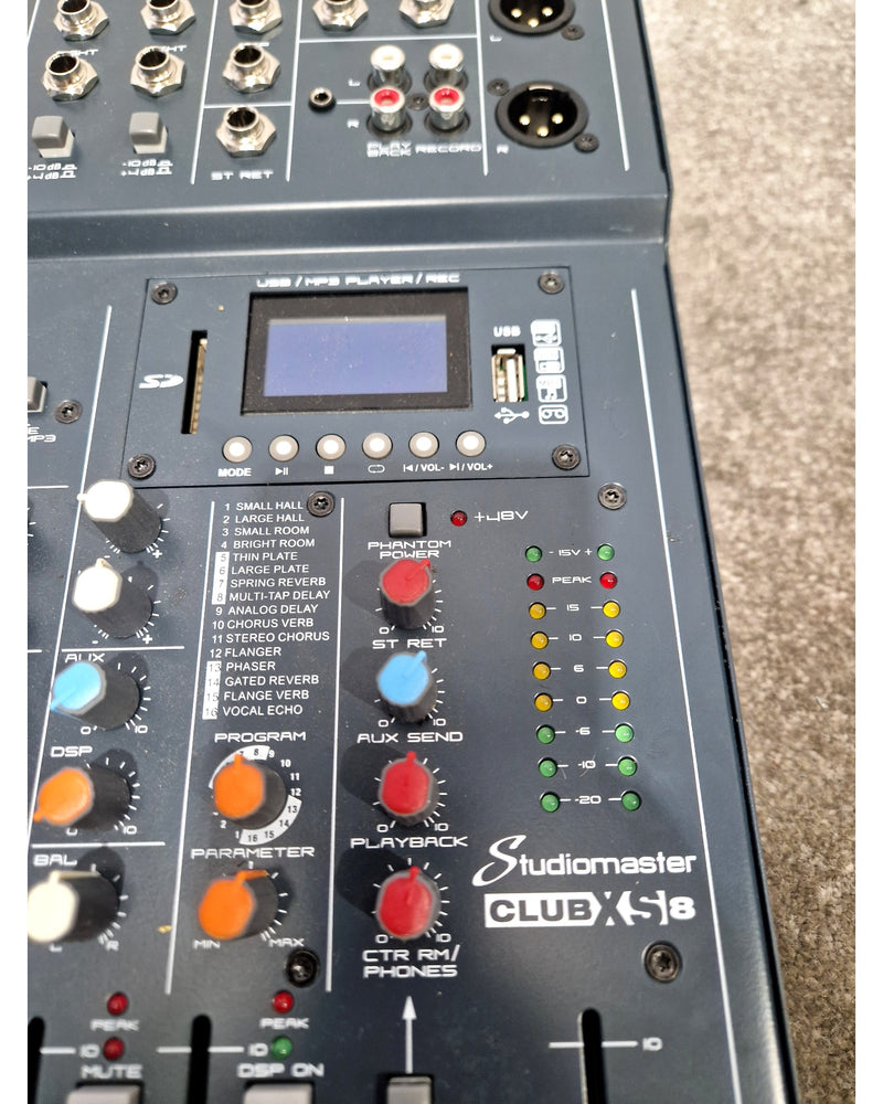 Studiomaster Club XS8 - Mixer - Good - Image 8