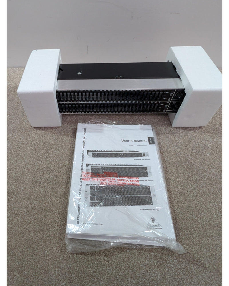 Behringer Ultragraph Pro FBQ3102 - Equaliser - Good w/ Original Box - image 15