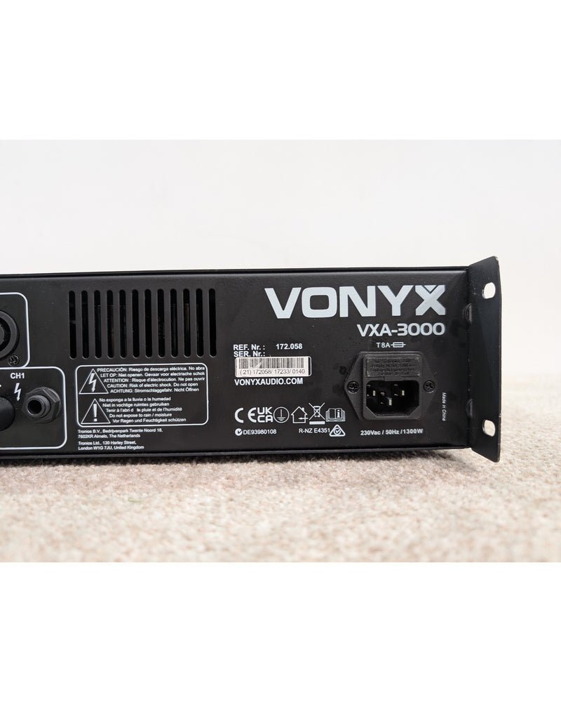 Vonyx VXA-3000 - Power Amplifier - Black - Good - image 9