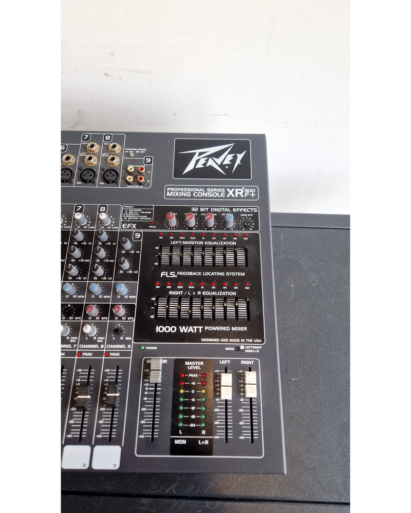 Peavey XR 800F+ - Mixer - Black - Poor - Image 6