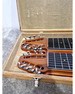 WY-SEA-KI Double Twin Neck Lap Steel Guitar 1960S - Dual Neck Design - Excellent w/ Hard Case - Image 13