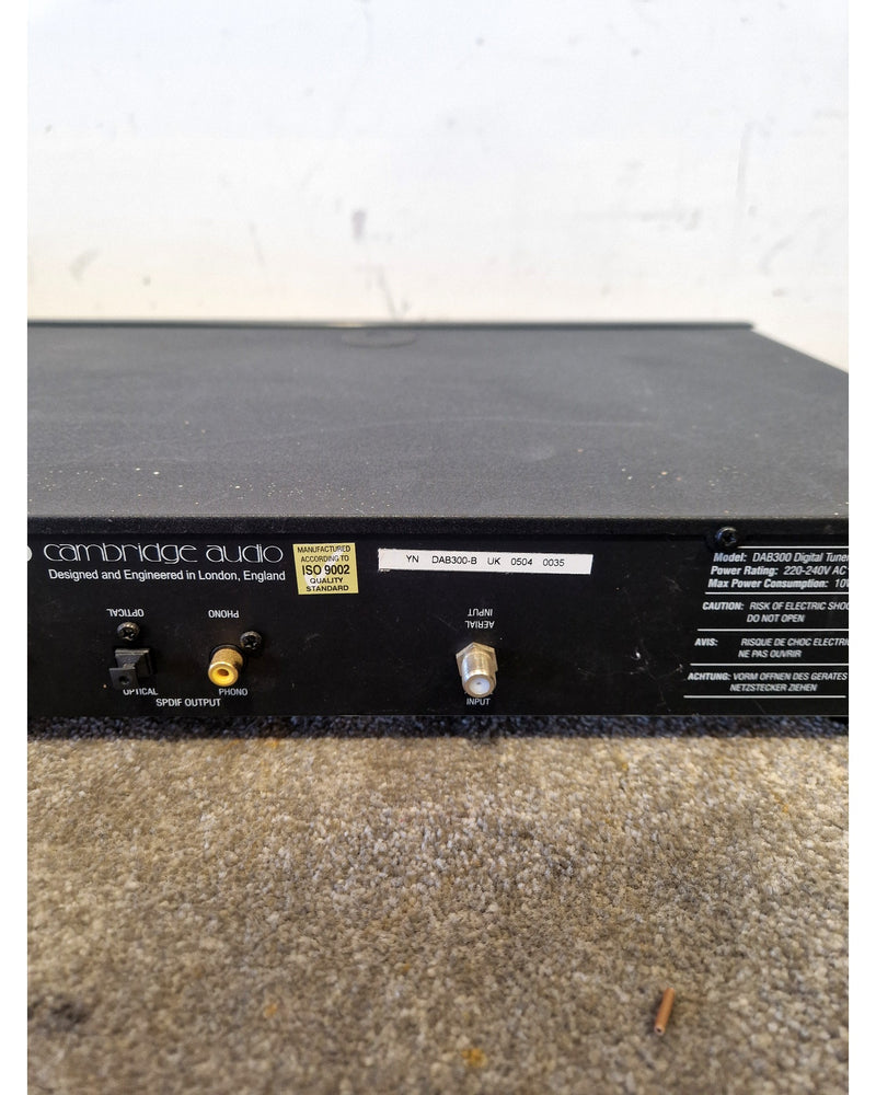 Cambridge Audio DAB300 - Digital Tuner - Black - Good - Image 6
