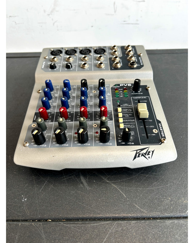 Peavey PV6 - Mixer - Excellent w/ Original Box - Image 2