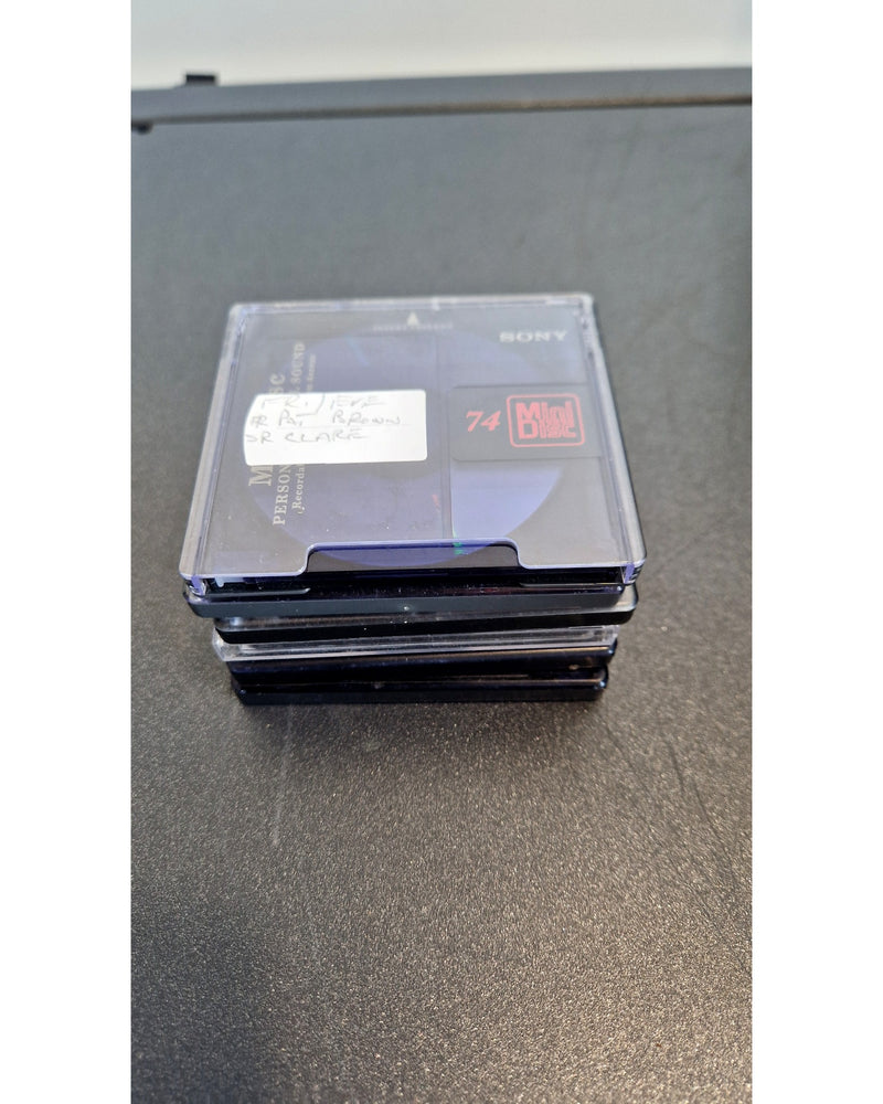 Sony MD 74 - Multi Coloured X 6 – MiniDisc - Good - Image 2