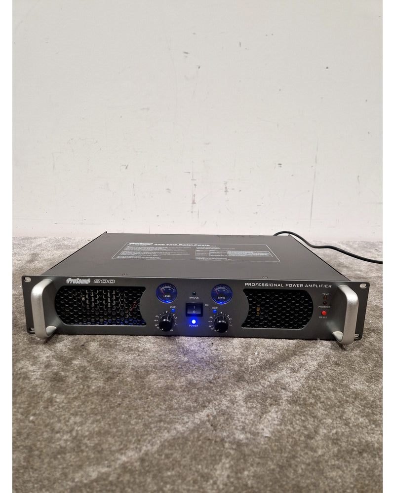 ProSound 800 - Professional Power Amplifier - Fair - Image 3