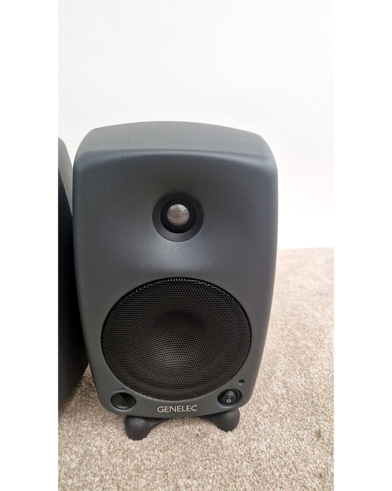 Genelec 8030A - Studio Monitors - Dark Grey - Excellent - Image 2
