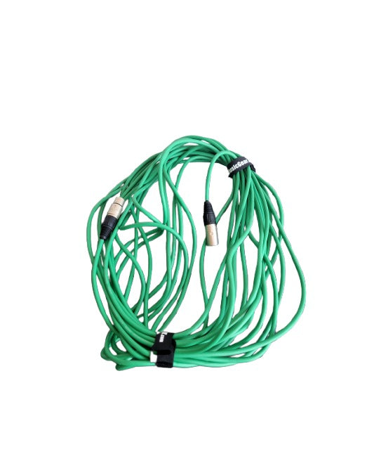 Unbranded 30ft Microphone Cable - Green – Microphone Cable - Very Good