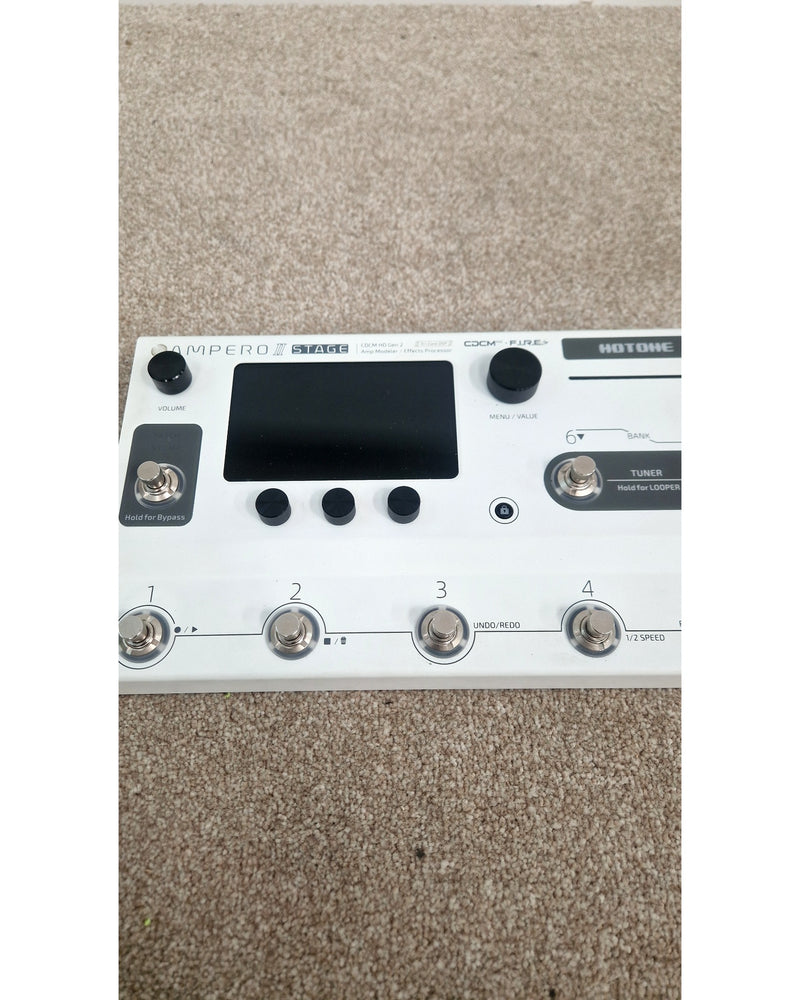 Hotone Ampero II Stage Multi Effects Unit - Like New w/ Original Box - image 8