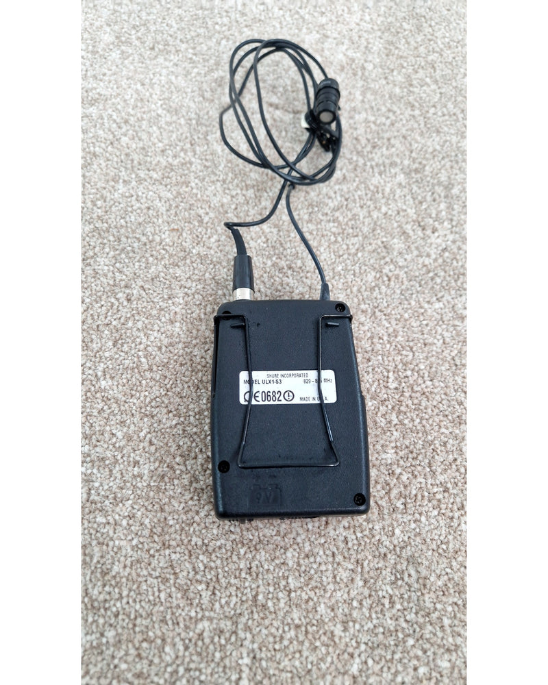 Shure ULX1-G3 Bodypack Wireless Transmitter - 829-865 Mhz - Excellent w/ Soft Case - image 7