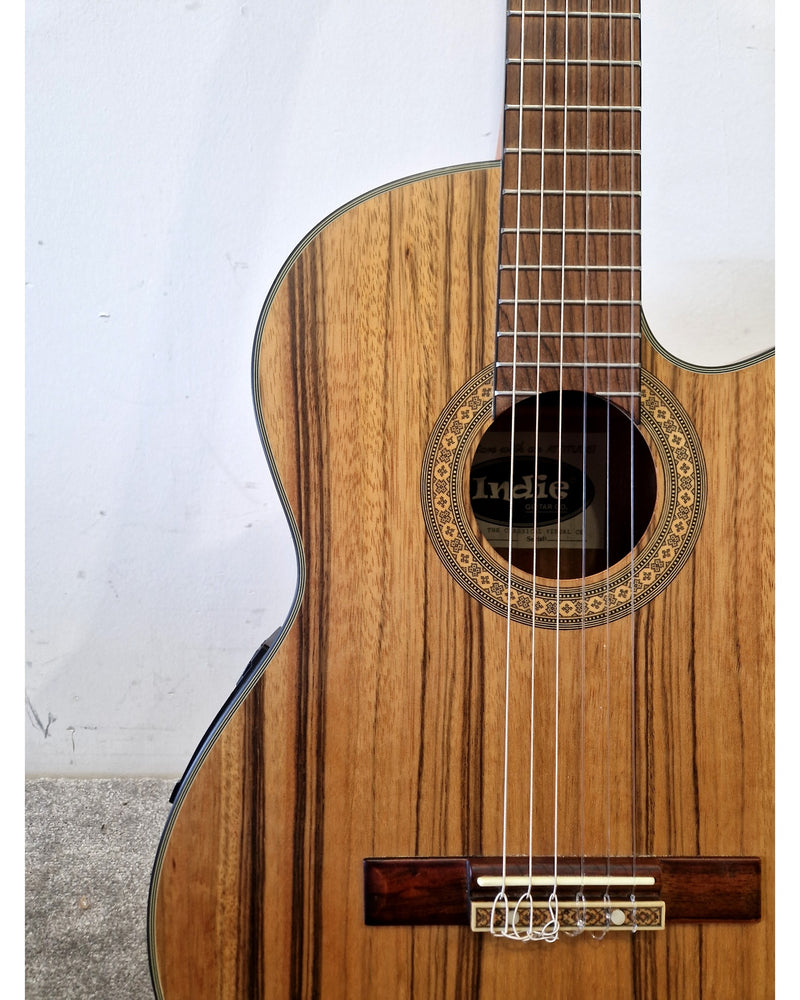 Indie Classical Visual CE - Acoustic Guitars - Natural - Excellent w/ Soft Case - Image 14
