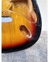 Sunburst Strat Body – Guitar Body - Excellent - Photo 6