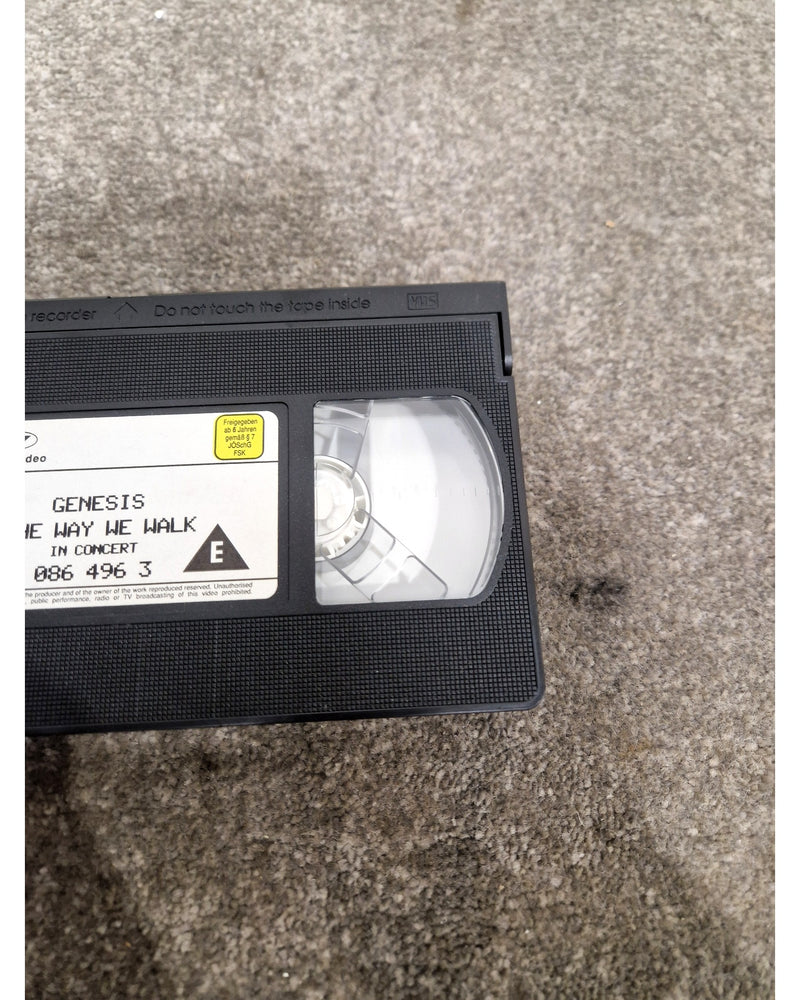 Genesis Live The Way We Walk VHS – Video Tape - Excellent w/ Original Box - Image 2