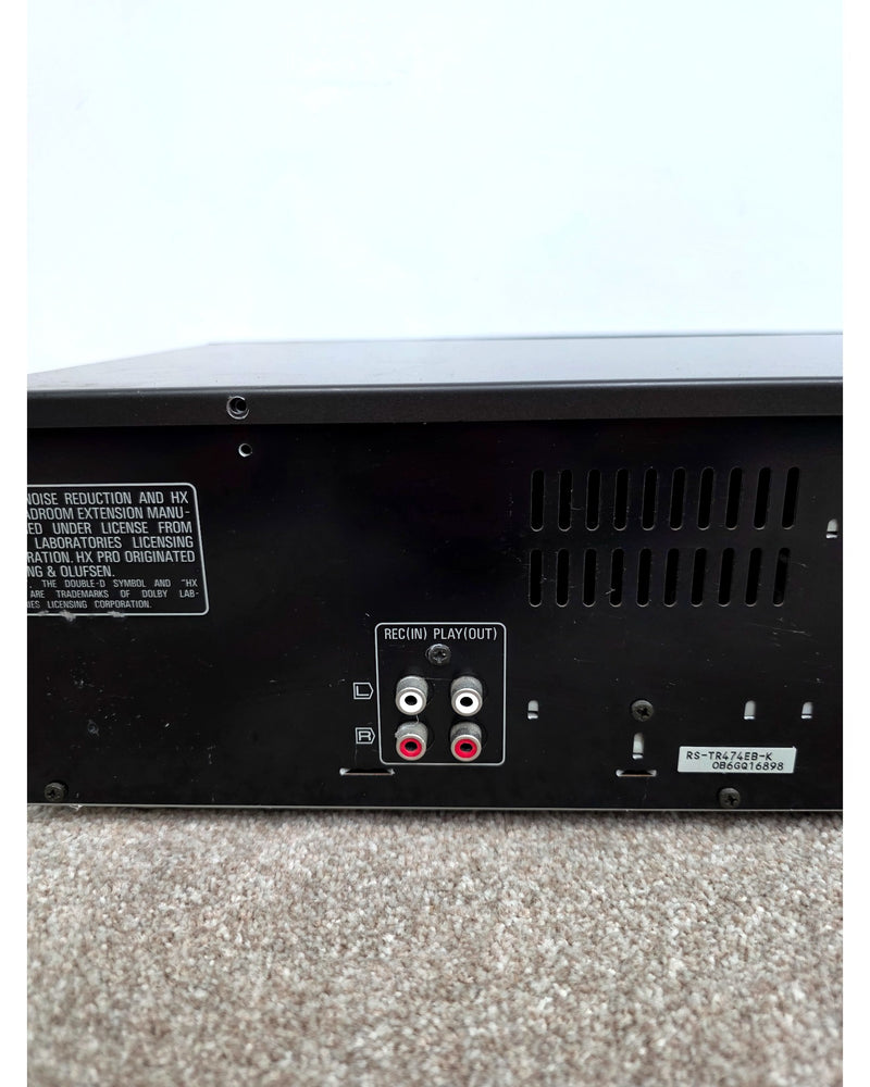 Technics RS-TR474 - Cassette Deck - Black - Good - image 11