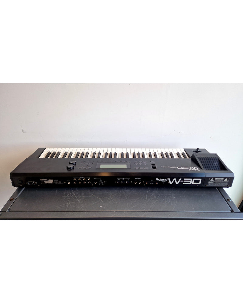 Roland W-30 - Synthesizer Keyboards - Black - Excellent w/ Original Box, Power Supply, Manuals, floppy disks - Image 9