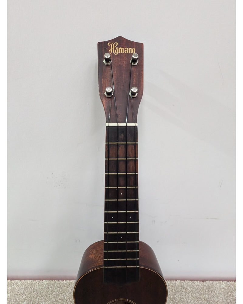 Hamano Ukulele - Ukulele - Natural Brown - Good w/ Soft Case - image 2