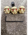 3 Pcs Metal Guitar Volume Tone Control Knobs - Gold – Control Knob - Excellent - Photo 3