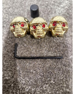 3 Pcs Metal Guitar Volume Tone Control Knobs - Gold – Control Knob - Excellent - Image 3