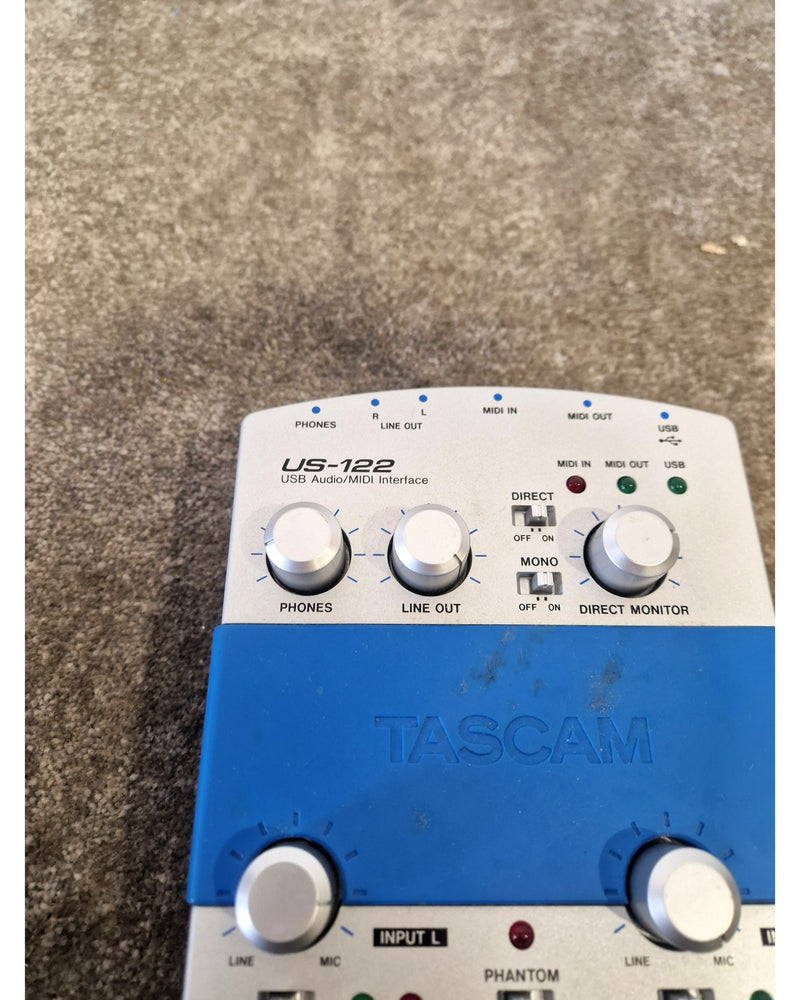 Tascam US-122 – Audio Interface - Excellent w/ Original Box & Manuals - Image 8
