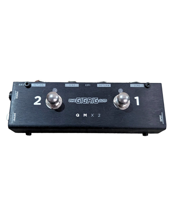 GigRig Quartermaster QMX2 - Looper Pedal - Black - Like New
