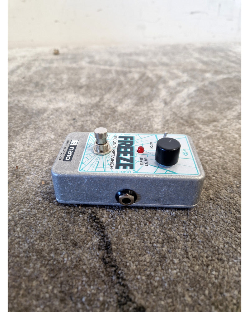Electro-Harmonix Freeze Sound Retainer - Effects Pedal - Silver - Excellent - Image 8