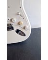 Squier Strat Chinese - Electric Guitar - White - Fair - Photo 3