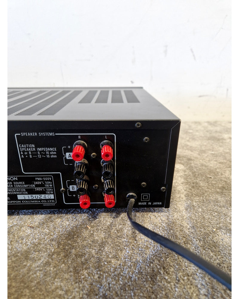 Denon PMA-500V - Amplifier - Black - Good - Image 4