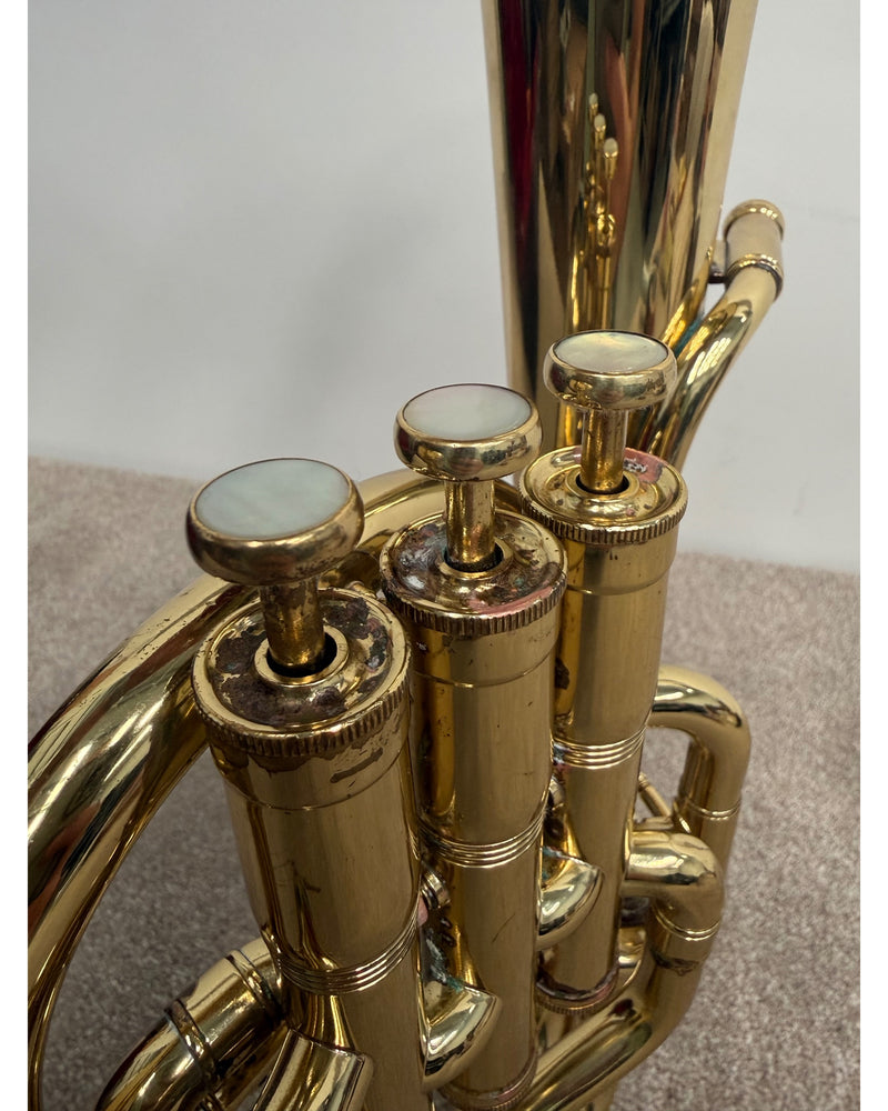 Besson Sovereign BE950 Tenor Horn - Brass Instruments - Fair w/ Hard Case - image 13