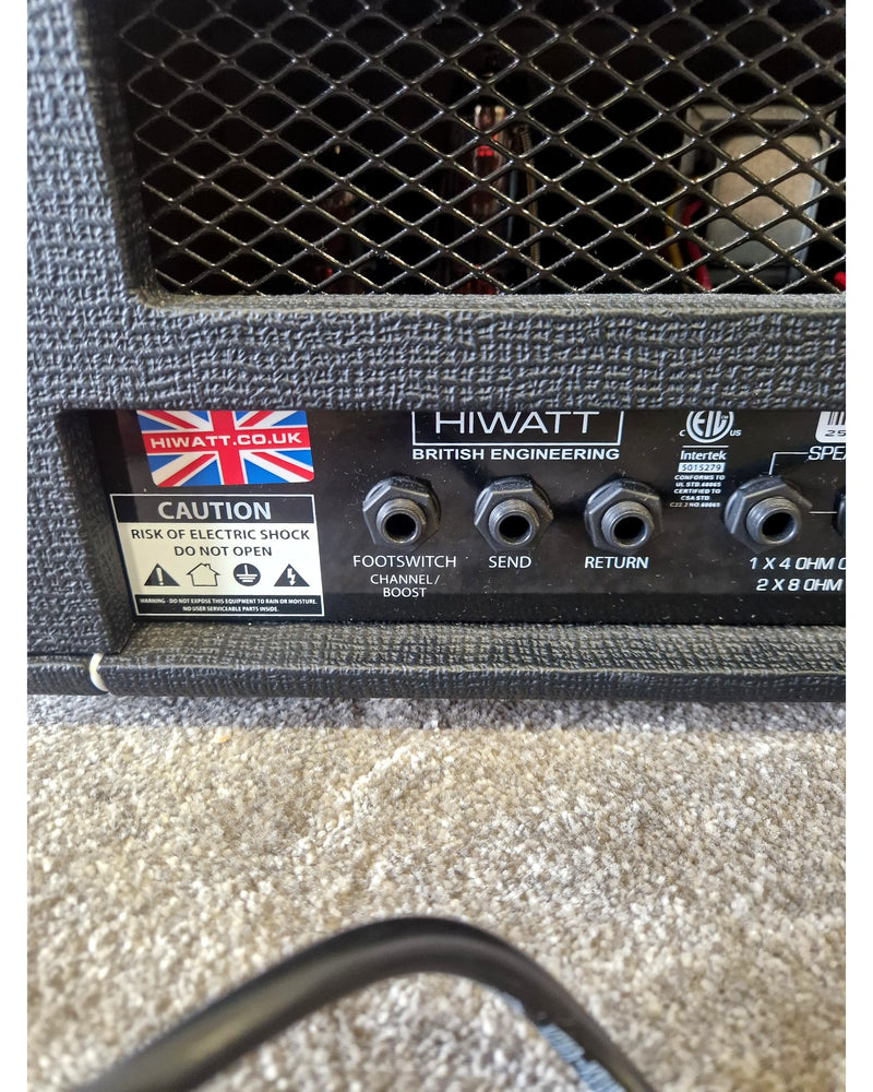 Hiwatt Hi-5 - Amplifier Head - Black - Excellent - Image 5
