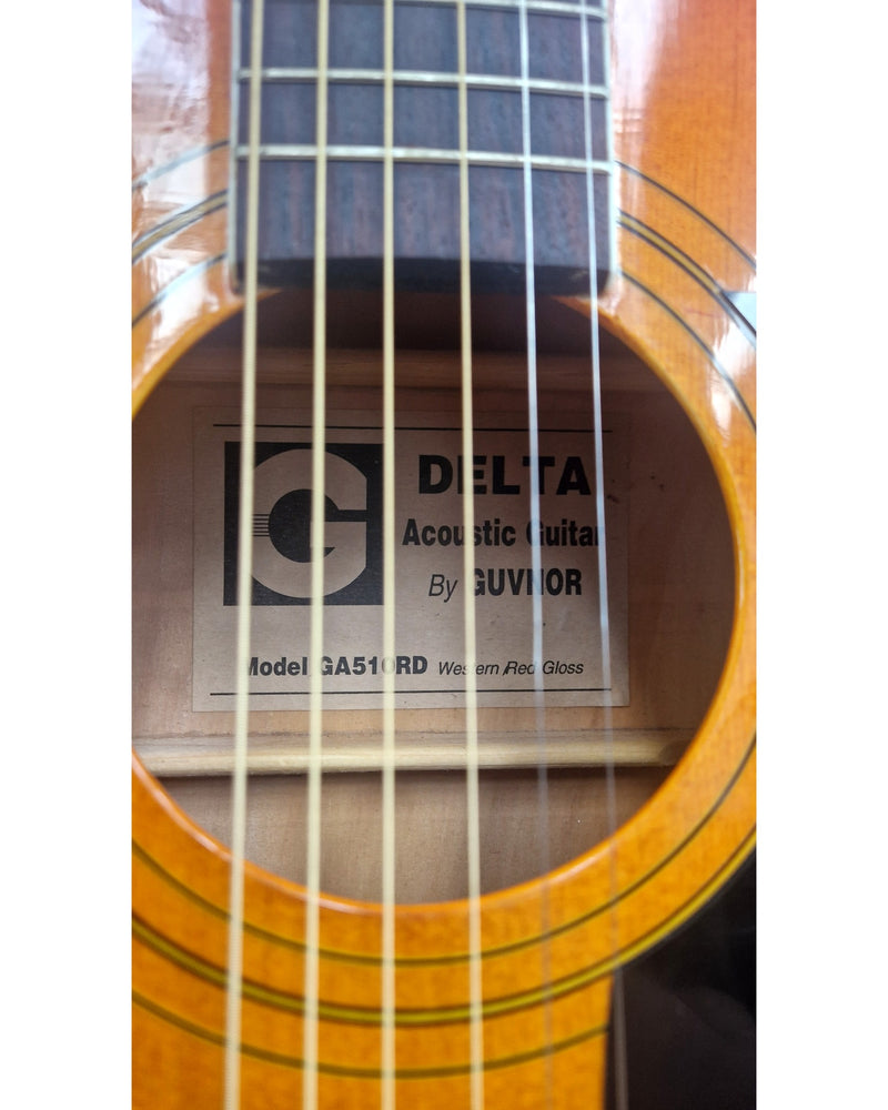 Guvnor Delta GA510RD - Acoustic Guitars - Sunburst - Refurbished - Image 3