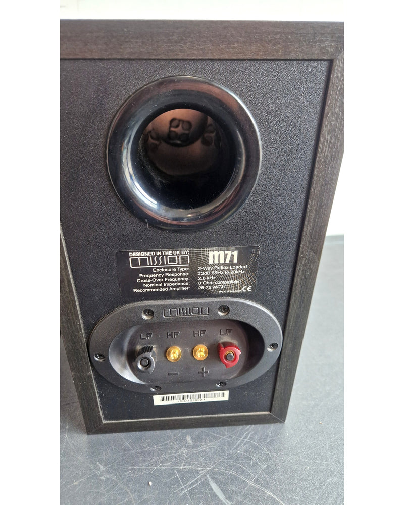 Mission M71S - Hi-Fi Speakers Pair - Black - Fair - Image 5