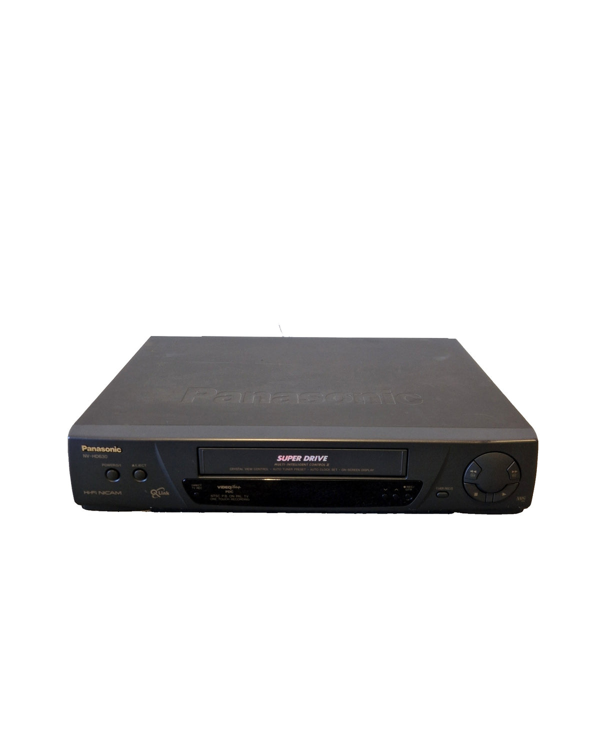 Panasonic NV-HD630 - VHS Player - Black VHS Player - Good