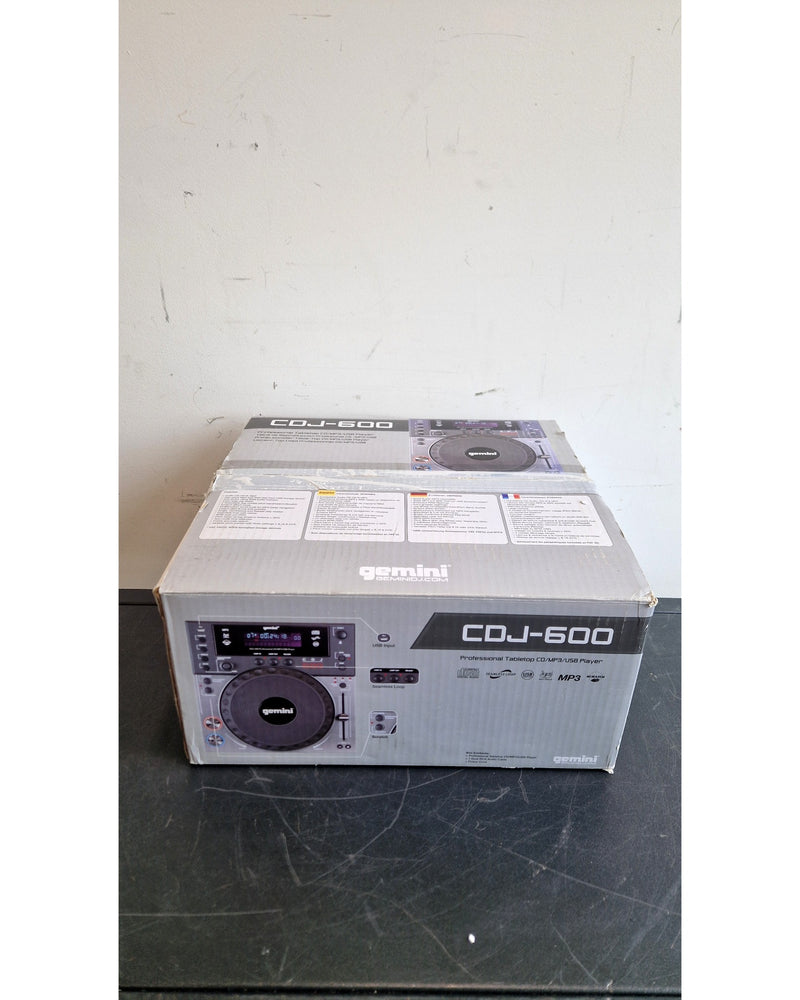 Gemini CDJ-600 - CD Player - Very Good w/ Original Box - image 2