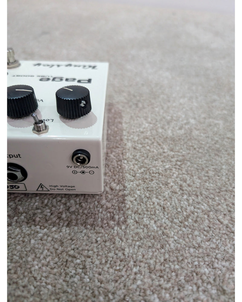 Kingsley Page Tube Boost - Overdrive & Distortion Pedals - White - Like New - image 4