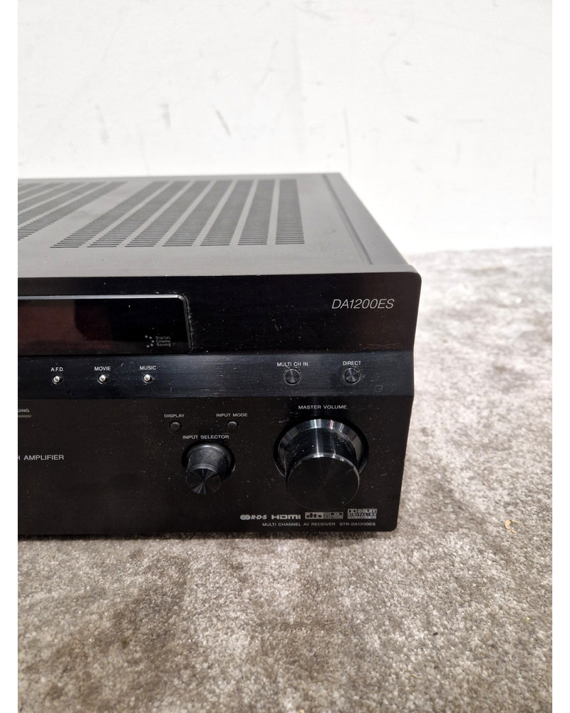 Sony DA1200ES - Hi-Fi Amplifiers - Black - Very Good - Image 9