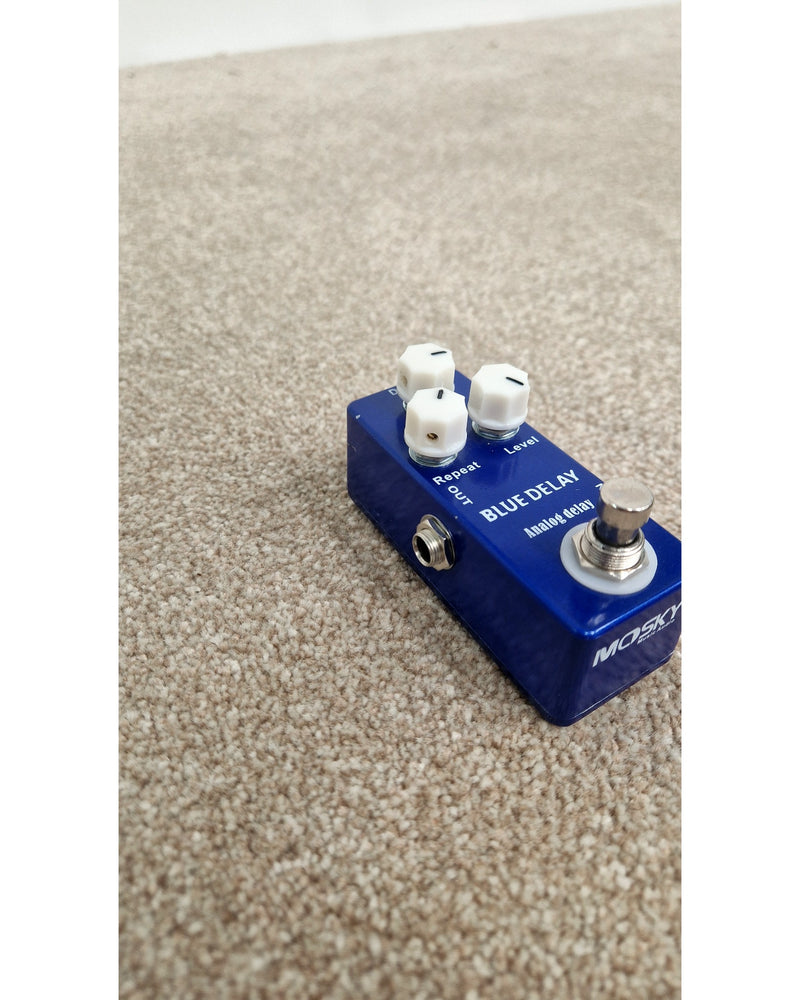 Mosky Blue Delay - Effects Pedal - Blue - Good - image 4