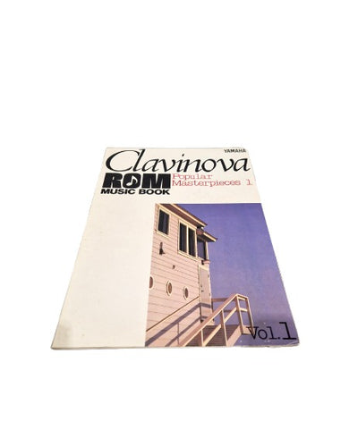 Yamaha Clavinova ROM Music Book Popular Masterpieces 1 Vol.1 – ROM Cartridge - Excellent w/ ROM Included