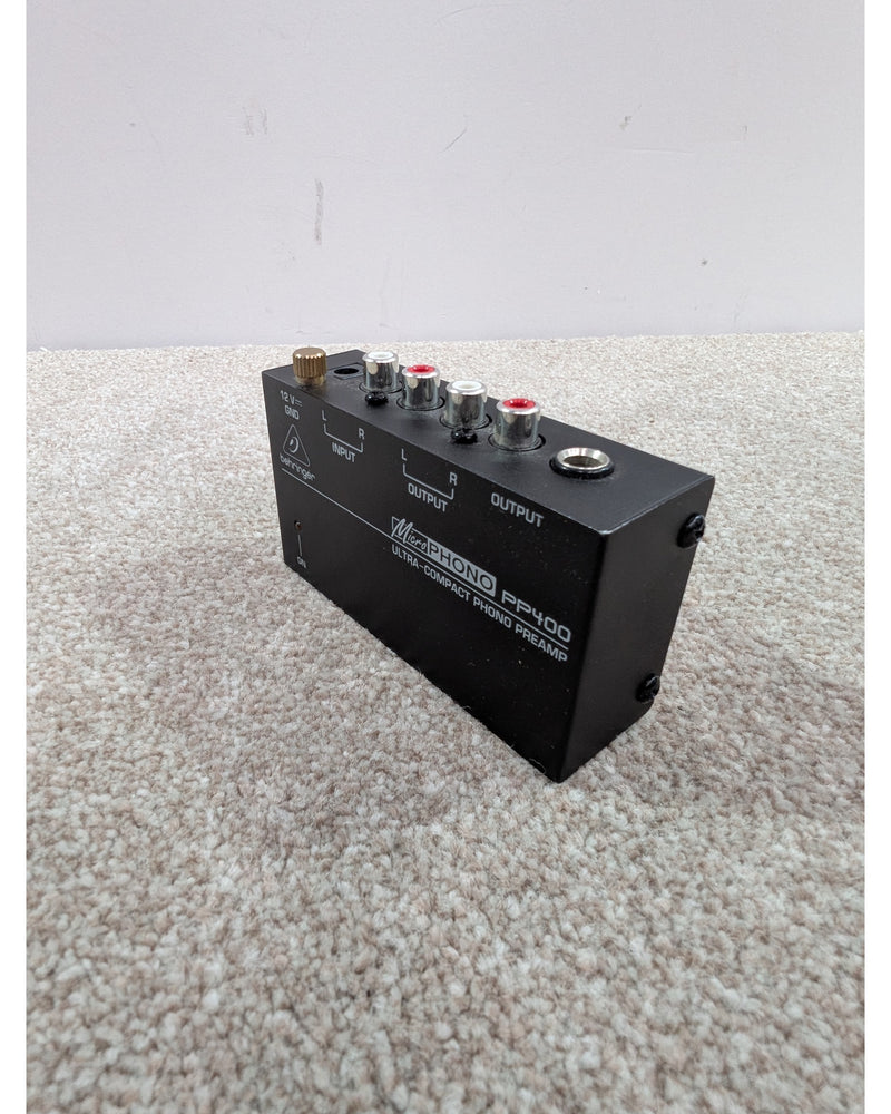 Behringer MicroPHONO PP400 - Preamp - Black - Excellent - image 3