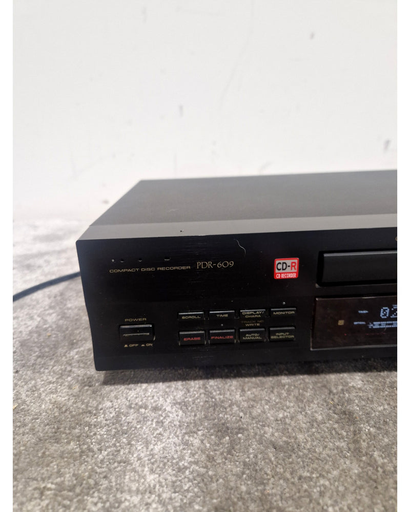 Pioneer PDR-609 - Compact Disc Recorder - Black - Excellent w/ Original Box - Image 10