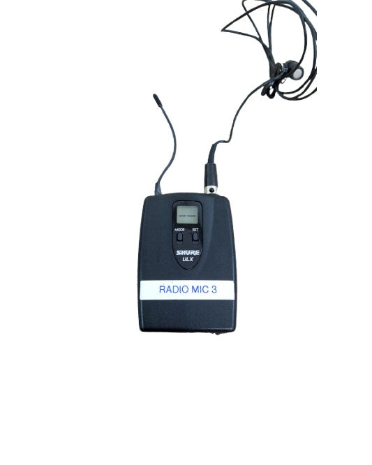 Shure ULX1-G3 Bodypack Wireless Transmitter - 829-865 Mhz - Excellent w/ Soft Case
