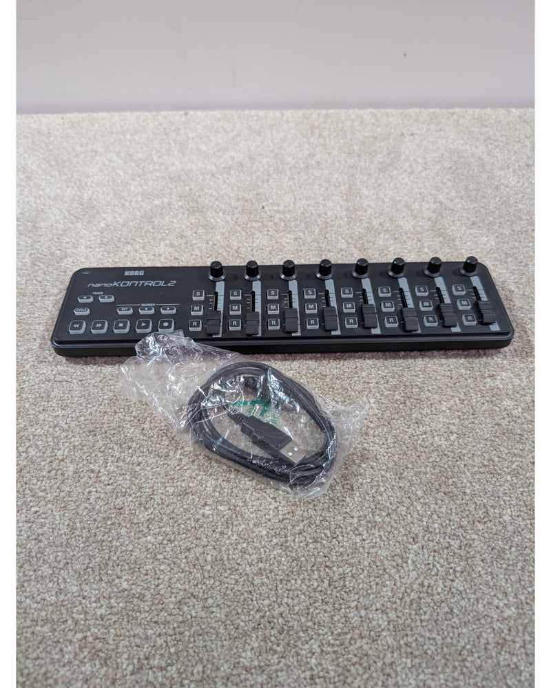 Korg nanoKONTROL2 - MIDI Controller - Black - Excellent w/ Original Box & Manuals - image 7