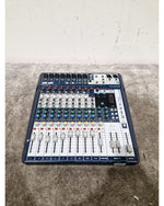 Soundcraft Signature 12 Mixer - SIlver/Blue – Mixing Console - Excellent - Image 11