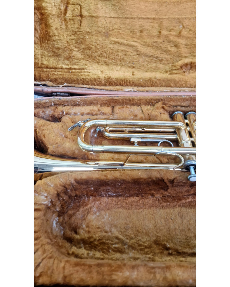 Elkhart Series II - Trumpets & Cornets - Gold - Fair w/ Hard Case - image 9